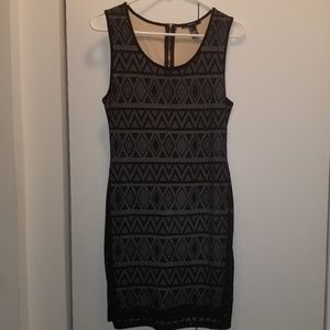 Little Black Laser Cut Dress